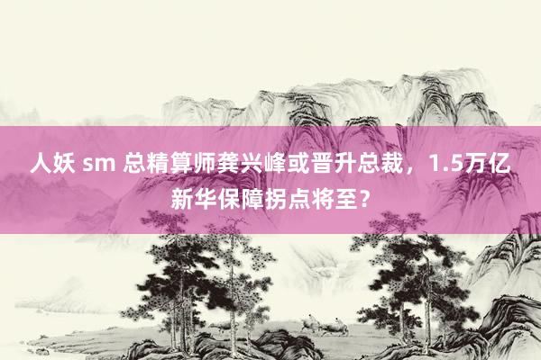 人妖 sm 总精算师龚兴峰或晋升总裁，1.5万亿新华保障拐点将至？