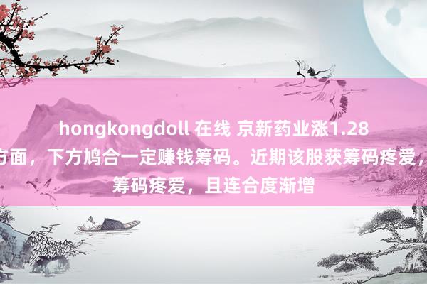 hongkongdoll 在线 京新药业涨1.28%，中期趋势方面，下方鸠合一定赚钱筹码。近期该股获筹码疼爱，且连合度渐增